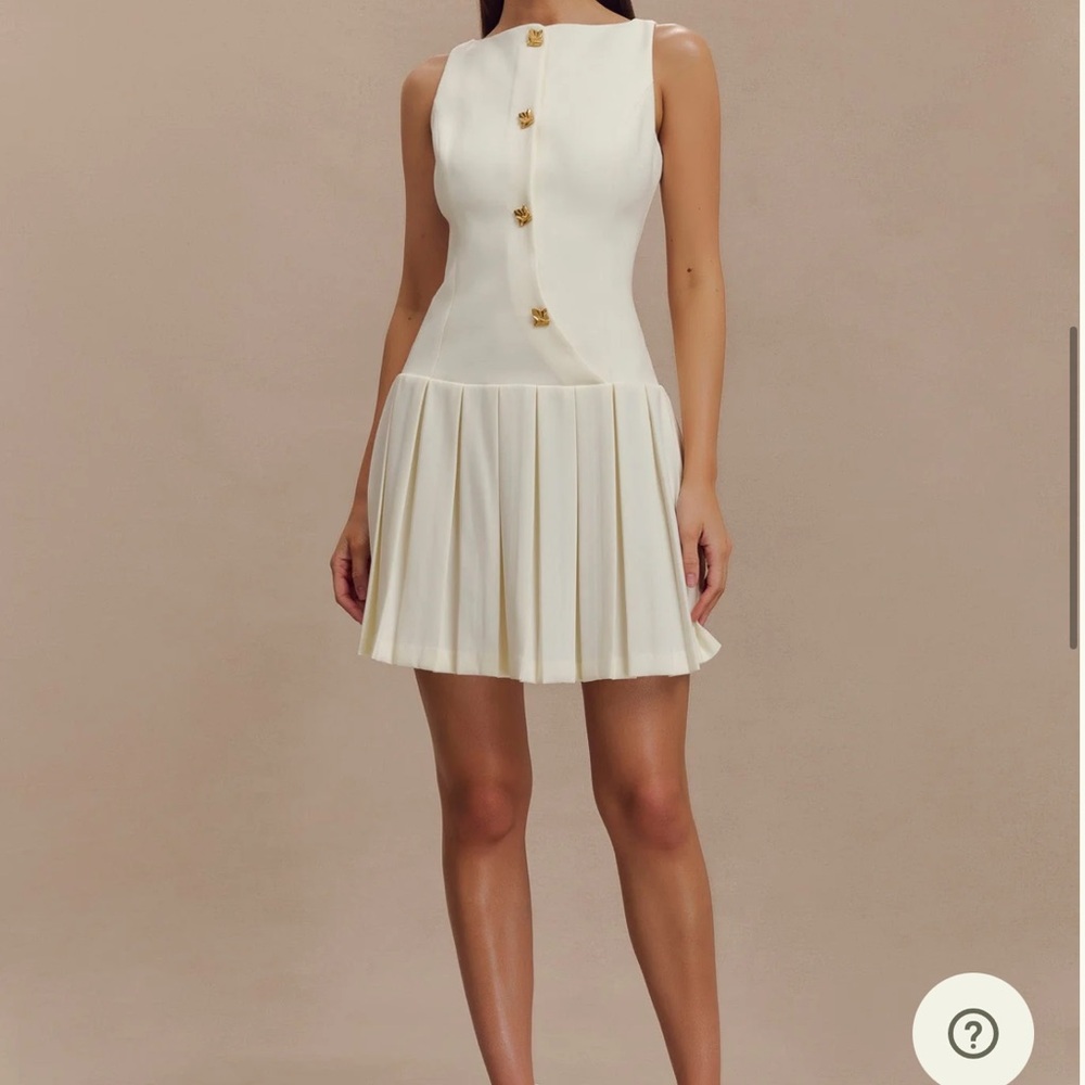 Meshki White Mackenzie Dress